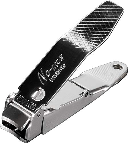 Fingernail Clipper, Catches Clippings, Built-in Nail File, Made in USA