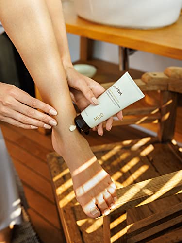 AHAVA Dermud Intensive Foot Cream - Intensely Hydrates, Moisturizes & Heals Dry Cracked Heels and Feet, Enriched with Patented Osmoter and Dermud, Hippophae Oil, Lavender Oil & Shea Butter, 3.4 Fl.Oz