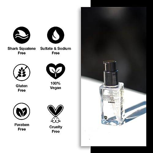 Number 4 Hair Oil, Fluoro5 Elixir Restore & Repair, Anti Frizz Serum for Damaged Hair, 2.0 oz – N4 Hair Care