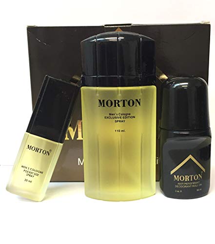 MORTON COLONIA PARA CABALLEROS SET 110ML MORTON MEN'S GIFT SET COLOGNE