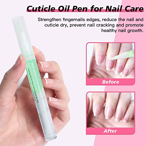 Cuticle Remover Kit - 6.09 Oz Cuticle Remover Cream with Cuticle Trimmer, Cuticle Nipper, Cuticle Pusher, Cuticle Oil Pen for Professional Manicure Nail Cuticle Care Home DIY, Gifts for Women