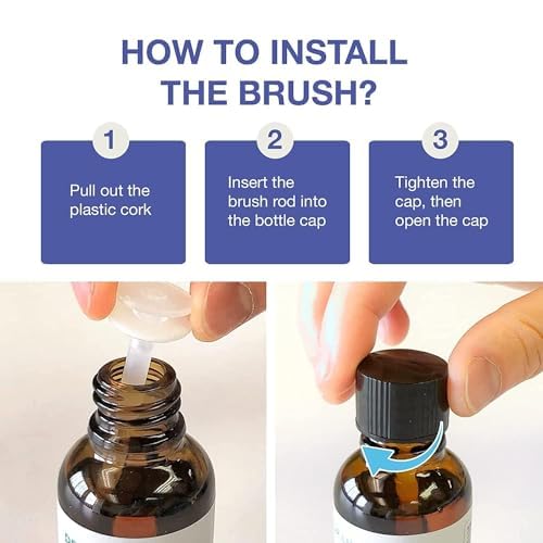 Dr. Luke Toenail Fungus Revitalizer Tough on Nails: Nail Fungus Refresher Liquid for Discolored Nails 1 oz (Packaging May Vary)