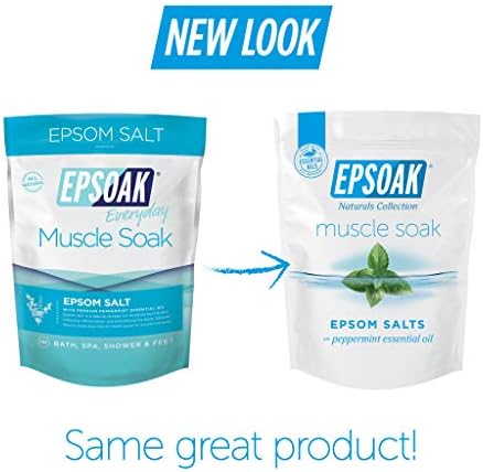 Epsoak Scented Epsom Salt Bundle - Sleep Formula 2 lbs. & Muscle Soak 2 lbs.