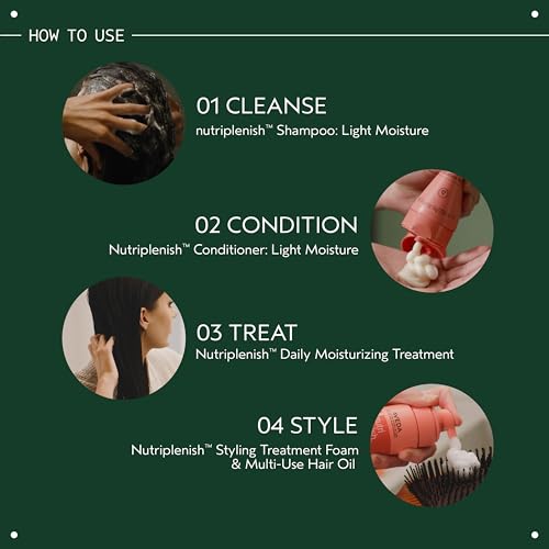 Aveda Nutriplenish Conditioner Light Moisture | Superfood Conditioner for Dry Hair | Organic Pomegranate Oil, Coconut Oil, Mango Butter | 96% Naturally Derived*