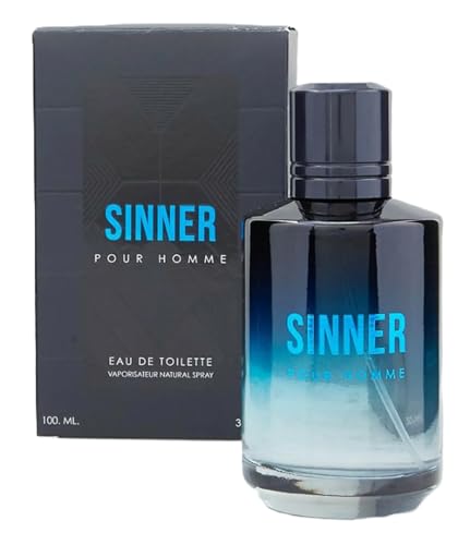 Sinner Men's Cologne 3.4 Fl. Oz. Eau de Toilette Spray