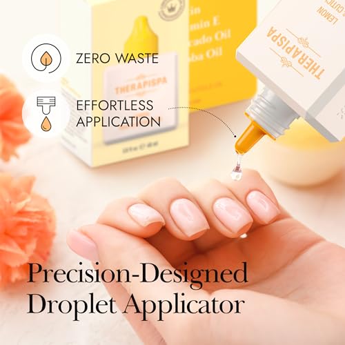 Nail & Cuticle Oil with Avocado, Jojoba, Biotin & Vitamin E – Nail Growth & Repair Oil for Damaged Cuticles & Brittle Nails (Olive, 2.0 fl oz)