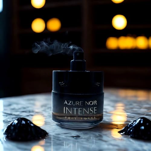 Azure Noir Intense Men's Cologne 3.4 Fl. Oz. Eau de Toilette Spray