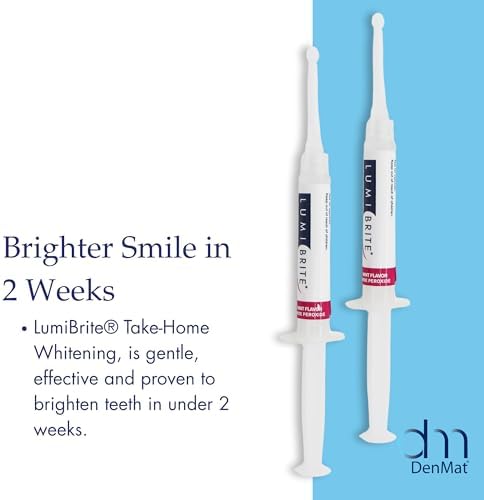 LumiBrite 32% Take-Home Whitening Gel Refill 4 Syringes 2.5 mL by DENMAT