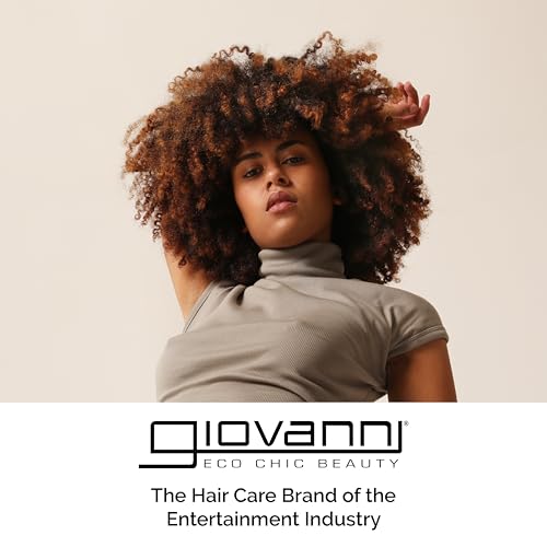 GIOVANNI ECO CHIC 50:50 Balanced Hydrating Calming Conditioner - Leaves Hair pH Balanced, Ideal for Over-Processed, Environmentally Stressed Hair, No Parabens, Color Safe, Sulfate Free - 24 oz