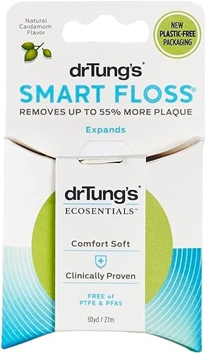 Dr. Tungs Smart Floss - 30 Yards - Case of 6