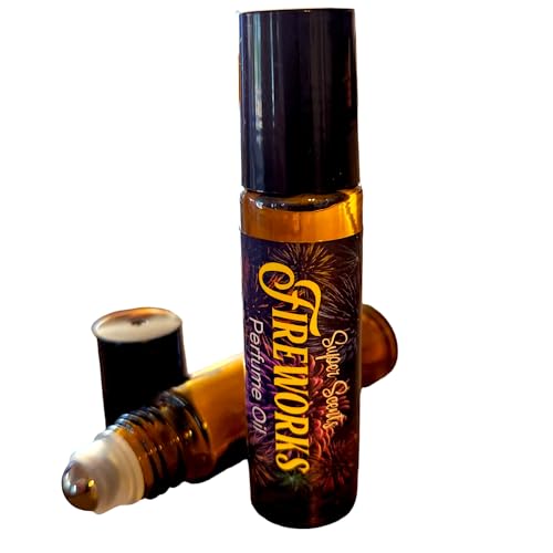 Fireworks Perfume Oil Fragrance Roll On 10ml Strong Unique Scent by Super Night Air and smoke scented