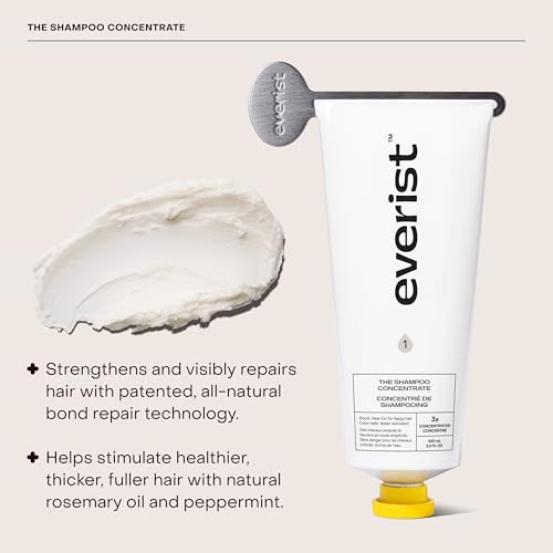 The Shampoo Concentrate, All Hair Types, Restore Moisture, Bond Repair, Plant-based, Clean Ingredients, Aloe Vera, Vegetable Glycerin, Sulfate-Free, 3.4 fl oz