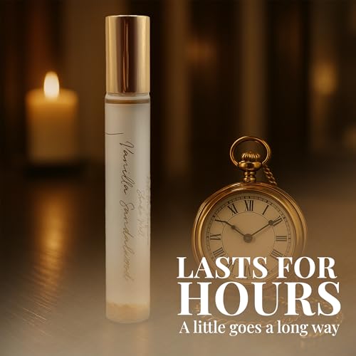 Sophia L Beauty Co. 10ML Pheromone Perfume For Women | Long Lasting Vanilla Musk Perfume | Portable Perfum Oil with Roll-On Application | Natural Coconut Oil Women Perfum (Amber Love)