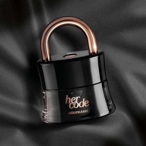 O Boticário Her Code Eau de Parfum, Long-Lasting, Fruity Floriental Fragrance Perfume for Women, 1.7 Ounce