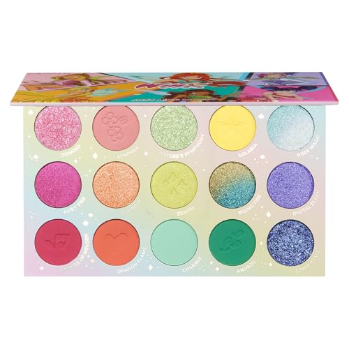 ColourPop Winx Club Shadow Palette - Pastelle Palette with Metallic and Matte Finishes - High-Pigment Makeup with a Long-Wearing Formula - Just Like Magix (0.58 oz)