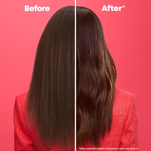 Matrix Glow Mania Leave In Conditioner - Glow Gatekeeper, Enhances Shine and Preserves Color Vibrancy with Heat Protection, Glycolic Acid & Rosehip Oil, For Dull & Color-Treated Hair, 8.5 Fl Oz