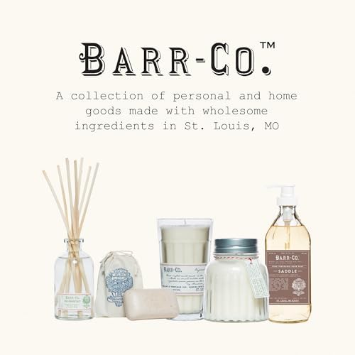 Barr-Co. Original Scent Fine Hand Made Bath Salts, Vanilla Coconut Bath Salts with Oatmeal and Vetiver, Relaxing Bath Products for Women & Men, 32 oz