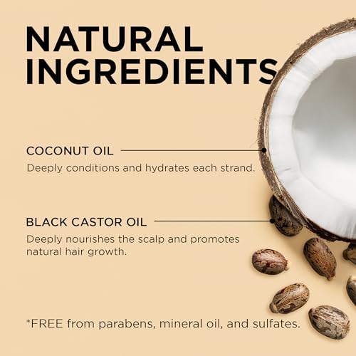 African Pride Black Castor Miracle Extra Hold Braid, Loc, Twist Gel - Extreme Hold Braiding Hair Gel, Edge Control & Tames Frizz, No Flake (Pack of 3) | Natural Ingredients, Coconut Oil | 8oz