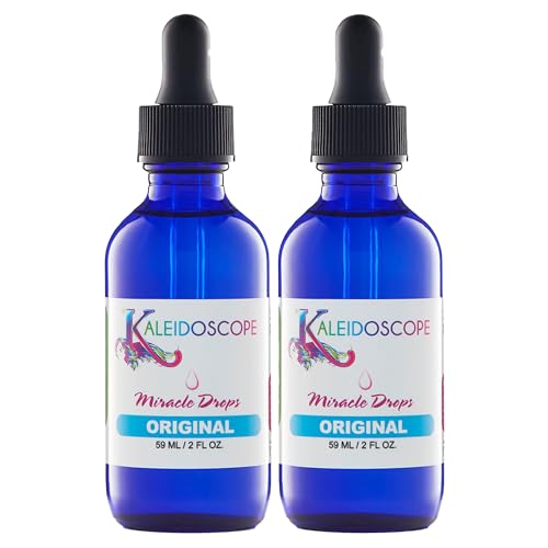 Kaleidoscope Miracle Drops - Quick Absorbing - Fights Dry Scalp - Boosts Hair Growth - 2oz - 2 Pack