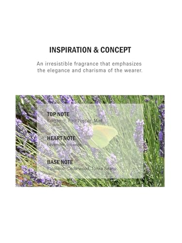 Mercedes-Benz Man Bright - Eau de Parfum for Men - Long Lasting Mens Cologne - Bergamot, Patchouli Cologne - Perfume for Men - 3.4 oz