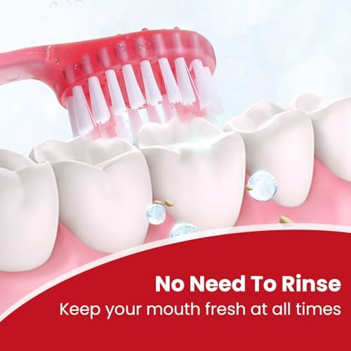 70Pack Mini Disposable Toothbrushes 5-in-1 Portable Pre-Pasted Travel Toothbrush with Toothpaste Tongue Scraper Floss Pick Individually Wrapped Box Small Prepasted Travel Toothbrush for Kids Adults