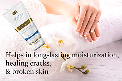 Pure Bioactive Anti-Aging Collagen Repair Hand Cream - Hypoallergenic Moisturizing Lotion, Dry Skin Relief, All Skin Types, 150 ml