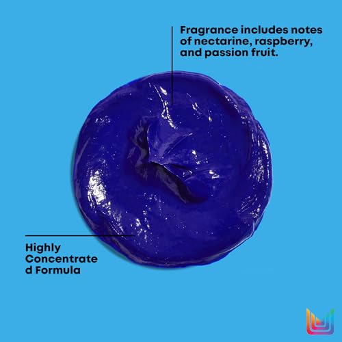 Matrix Brass Off Color Depositing Blue Hair Mask - Neutralizes and Tones Brassy or Orange Hair, For Color-Treated, Lightened Brunettes or Dark Blondes