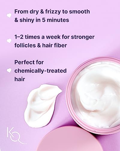 Keranique Hair Mask: Deep Repair & Hydration for Dry, Damaged Hair - Keratin Protein Boost for Fine Strands - Intense Moisturizer for Women