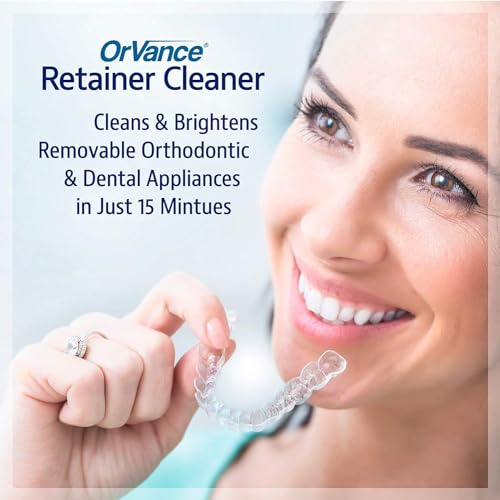 Retainer Cleaner Tablets (6 Month Supply) | Only 2 Cleanings Per Week Required | Removes Odors, Stains, Plaque for Invisalign, Mouth/Night Guards, and Removable Orthodontic Appliances