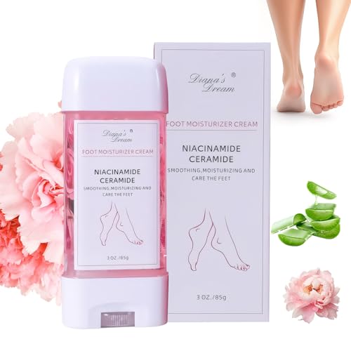 DIANA'S DREAM Foot Cream Moisturizer, Dry|Cracked Foot Repair Ultra-Hydrating Foot Cream Moisturizer, Foot Repair Skin Healing Ointment for Cracked Heels and Dry Feet, 3 oz (1)