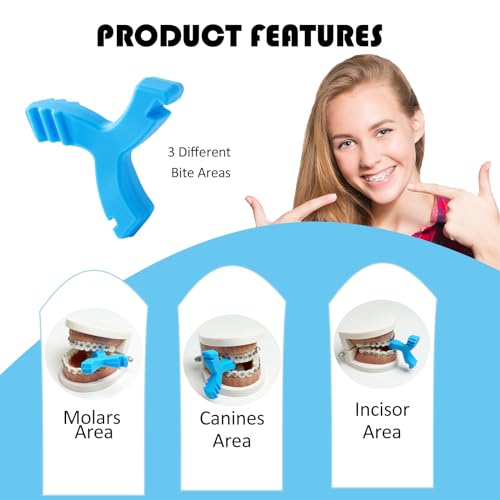 Aligner Chewies,8PCS Y-Shaped Chewies for Invialign Aligner,Hardness 45°Silicone Orthodontic Munchies Chompers Aligner Trays Seaters Chewies (8PCS Mix Flavor)