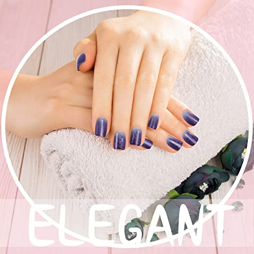 Maitys 336 Pieces 24 Sheets Full Wrap Nail Polish Strips Stickers Self Adhesive Gel Nail Strips Art Decals with File for Women DIY Decorations(Elegant Style)