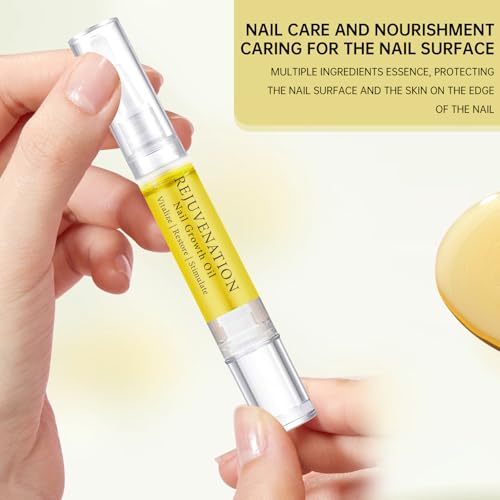Nail Growth Oil, 3PCS Nail Growth And Strengthener, Instant Nail Repair For Peeling Breaking Thin Nails