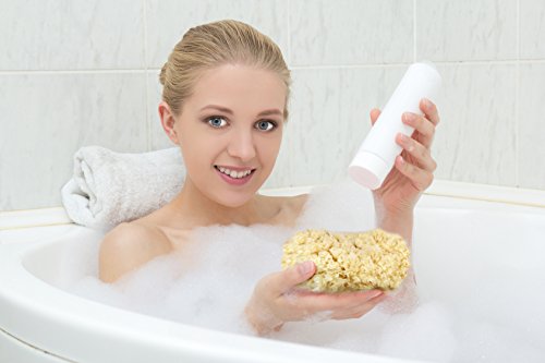 Real Natural Sea Sponges Multipack - 5pc Spa Gift Set in Premium Bag, Kind on Skin, for Bath Shower Facial Cleansing, Pamper Moms Brides Girlfriends & Teens (5 Pack Standard Packaging)