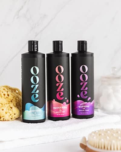 OOZE Eucalyptus Mint Bubble Bath (473ml) - Bubble Bath for Women Relaxing, Clean, Crisp & Refreshing - Self-Care & Wellness - Zero Parabens, Cruelty-Free, Made in The USA