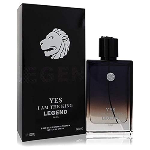 Geparlys Yes I Am The King Legend Eau De Parfum Spray For Men, 3.4 Ounce