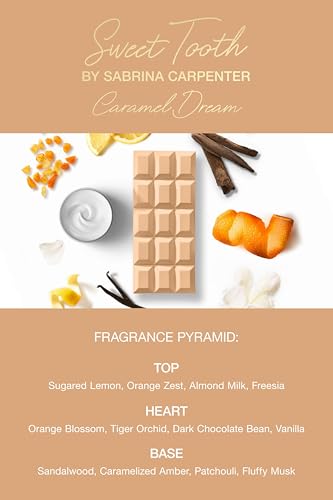 Sabrina Carpenter Eau De Parfum - Perfume for Women - Caramel Dream - 2.5 Fl Oz