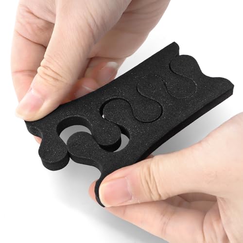 600 Pieces/300 Pair Toe Separators Kit, Sponge Toe Spacers Pedicure Tool for Women, Toe Spreaders Finger Dividers for Nail Art Painting Polishing Spa