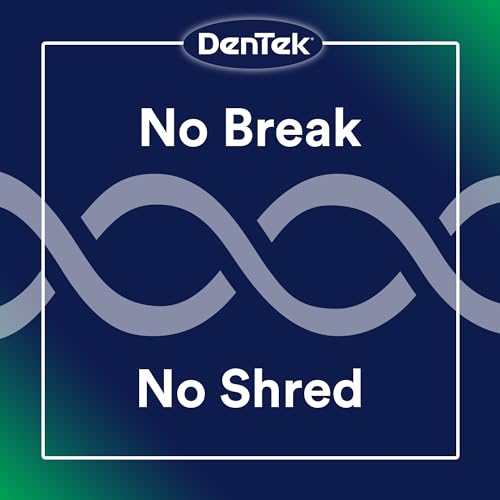 DenTek Triple Clean Advanced Clean Floss Picks, No Break & No Shred Floss, 150 Count, Pack of 3
