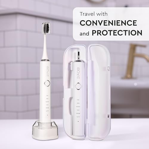 Boka 3.0 Electric Toothbrush for Adults w/ 2 Heads - Rechargeable Sonic Powered Tooth Brush - Charcoal Activated Bristles for Deep Cleaning - Dentist Recommended Oral Care - Charging Base w/Micro USB