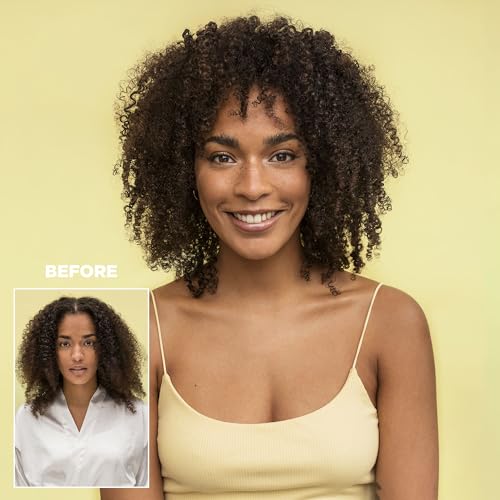 Design.Me BOUNCE.ME Curling Gel Spray | Frizz-Free Curl Defining Gel - Refresh Curls, Waves, Coils | Non-Crunchy, Non-Sticky Formula - Climate Control Styling, 7.77Oz