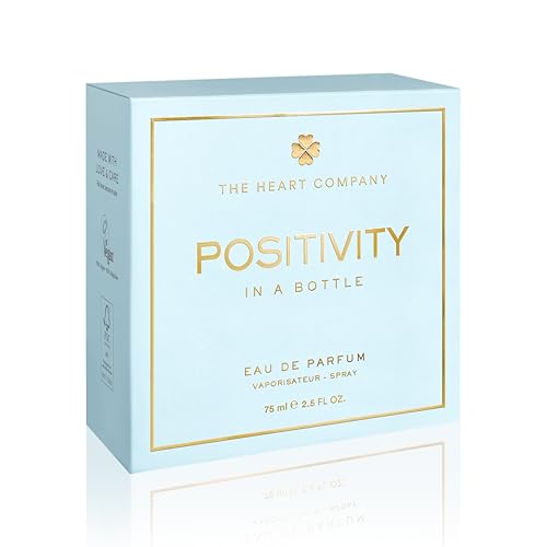 POSITIVITY in a bottle | Fresh Perfume for women | Vegan Gifts for women | Women's Eau de Parfum Spray 75ml - 2.5 fl oz.