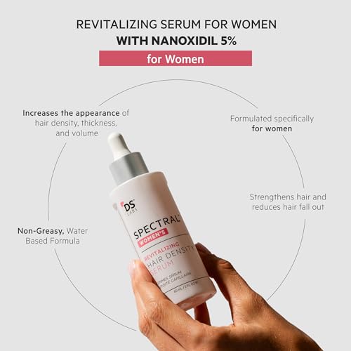 DS Labs Spectral Women's Formally Spectral.CSF - Hair Density Serum for Women, Thickening, Strengthening, Volumizing, Fuller-Looking Hair, 60mL, Packaging May Vary