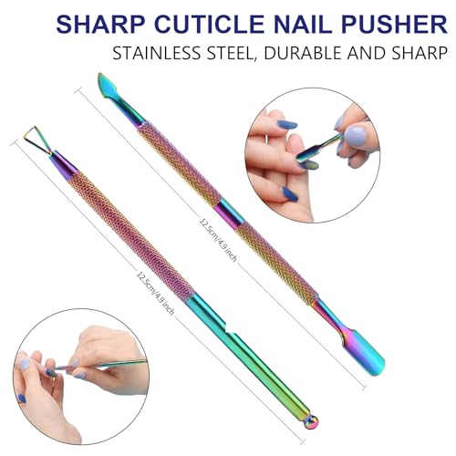 Nail Soaking Bowl, Electric Soak off Bowl Manicure Soaker Nail Polish Remover Machine with Color Cuticle Nail Pusher for Gel Polish, Acrylic Nails, Dip Powder Removal, Blue