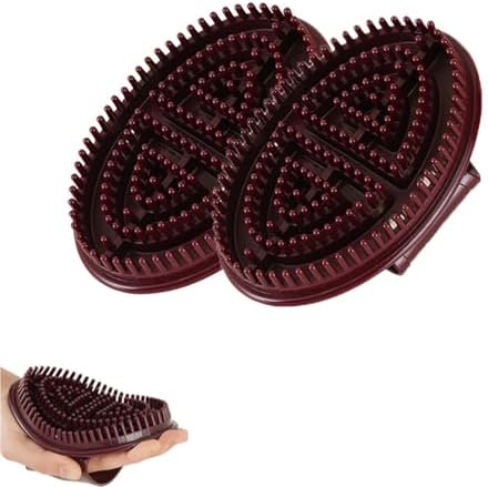 Meridian Brush Massage Brush, Body Relaxation Meridian Massage Brush (2), Gentle Exfoliation, Moisturizing