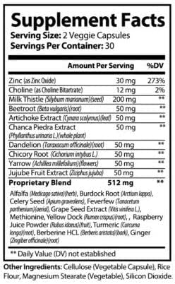 Research Labs Doctor Recommended Premium Liver Detox Cleanse & Support w/Milk Thistle, Beet, Dandelion. 23 Powerful Herbs…