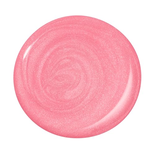 Dazzle Dry Nail Lacquer (Step 3) - Cherry Blossom - A calming blush pink with a subtle multicolored shimmer effect. Semi-sheer shimmer. (0.5 fl oz)