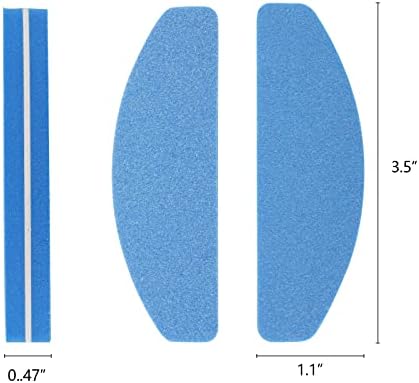 80 Count Mini Nail Buffers Kit, 100/180 Grit Buffing Blocks Small Nail Files for Acrylic and Natural Nails