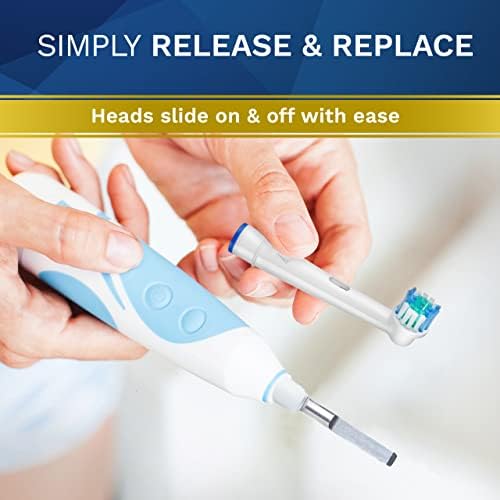 Replacement Toothbrush Heads Compatible with Oral B - 16 Pack Aster Toothbrush Head Compatible with Oral B Braun Professional Electric Brush Heads Refill for 7000/Pro 1000/9600/ 5000/3000/8000