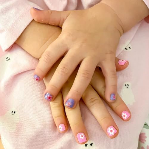 PIGGY PAINT 100% Non-toxic Girls Nail Polish - Safe, Chemical Free Low Odor for Kids, Funny Bunny